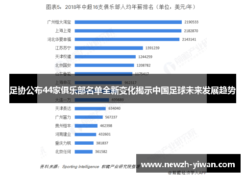 足协公布44家俱乐部名单全新变化揭示中国足球未来发展趋势